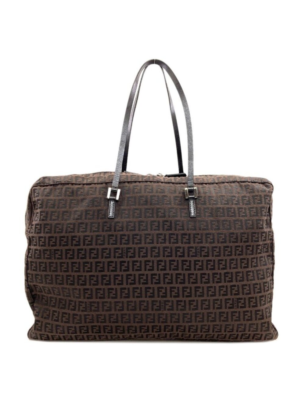 Fendi Zucchino Tote Bag Canvas